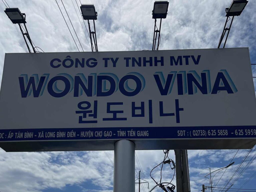 CÔNG TY TNHH MTV WONDO VINA