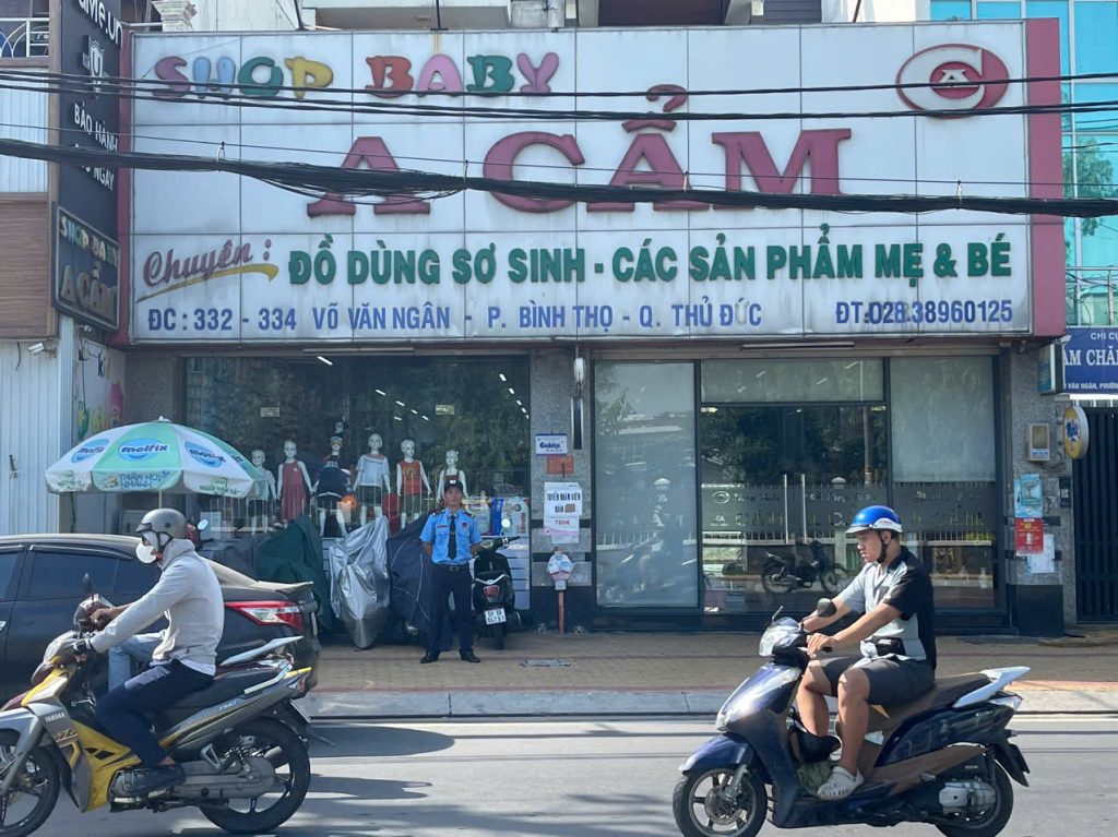 Công Ty Bảo Vệ Nhân Kiệt Bảo Vệ An Ninh Tối Đa Cho Shop Baby A Cẩm